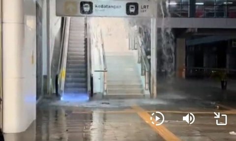 Viral Stasiun Kereta Cepat Halim Bocor saat Hujan Deras, Begini Penjelasan PT KCIC