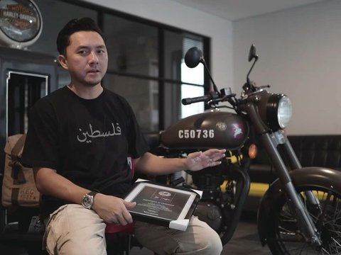 Ananda Omesh Lelang Motor Klasik Kesayangan, Hasilnya 100 Persen Buat Bantu Palestina