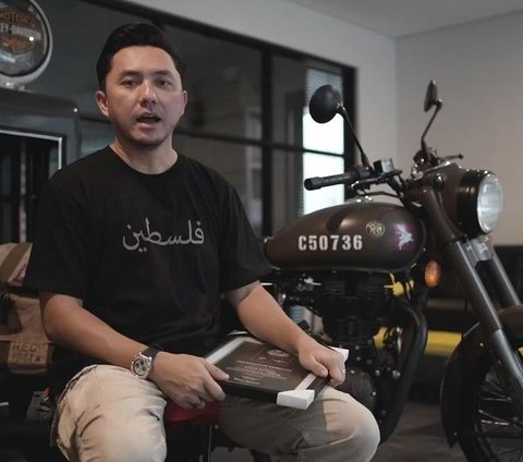 Ananda Omesh Lelang Motor Klasik Kesayangan, Hasilnya 100 Persen Buat Bantu Palestina