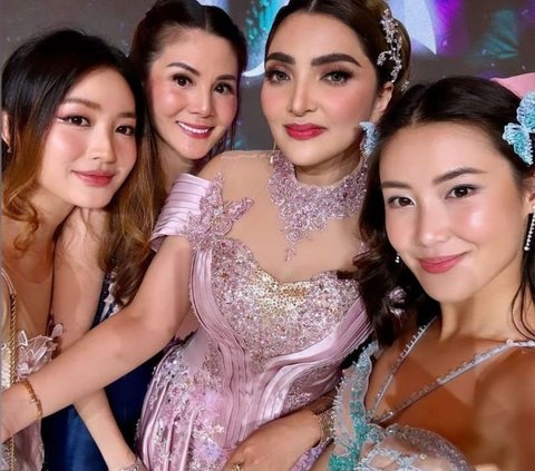 Potret Cantik Natasha Wilona saat Hadiri Pesta Ultah Ashanty, Penampilannya Dipuji Bak Bidadari