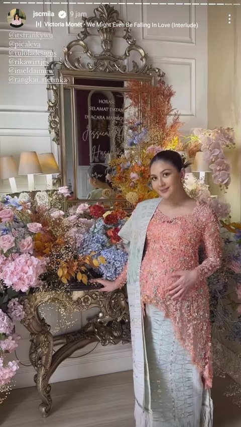 Potret Cantik & Anggunnya Jessica Mila Jalani Prosesi Adat Batak Mambosuri, Pakai Kebaya Warna Lembut