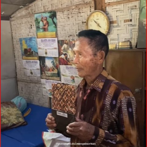 Kisah Mbah Sarno, Mantan Pejuang Militer yang Hidup Sebatang Kara di Bekas Kandang Ayam