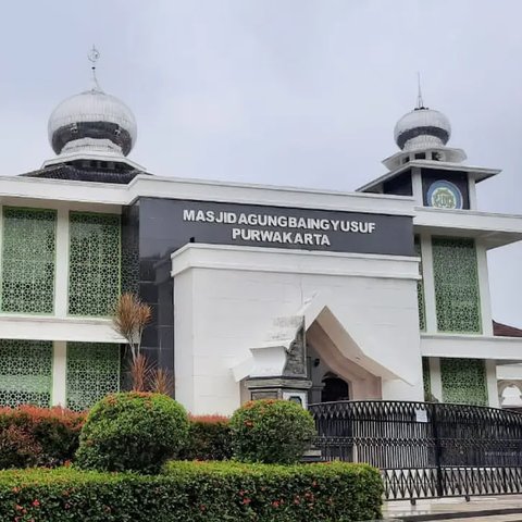 Cerita Unik Masjid Agung Baing Yusuf Purwakarta, Dulu Ditakuti Belanda