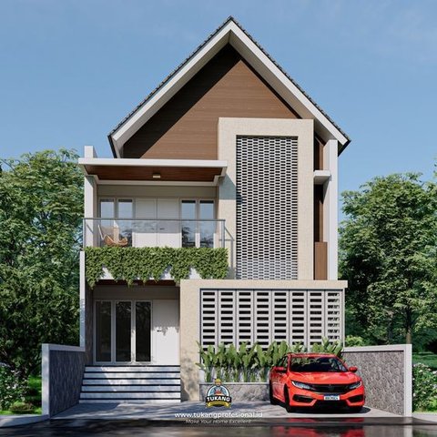 9 Ide Desain Rumah 2 Lantai Minimalis, Modern Elegannya Cocok untuk Gen Z hingga Milenial