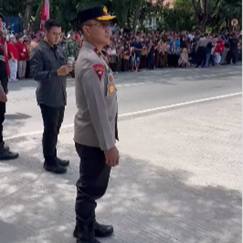 Bendera Pusaka dan Teks Proklamasi Mendarat di IKN, Jenderal Bintang Satu Terjun Langsung ke Lapangan