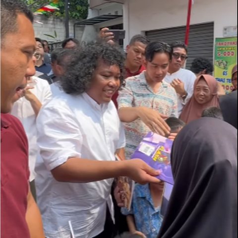 Komika Marshel Kejutkan Wapres Terpilih Gibran, Siaga Penuh Bergaya Paspampres