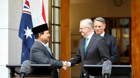 FOTO: Momen Prabowo Subianto Temui PM Australia Anthony Albanese untuk Memperkuat Hubungan Kemitraan