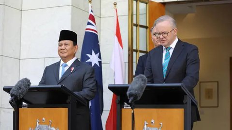 FOTO: Momen Prabowo Subianto Temui PM Australia Anthony Albanese untuk Memperkuat Hubungan Kemitraan