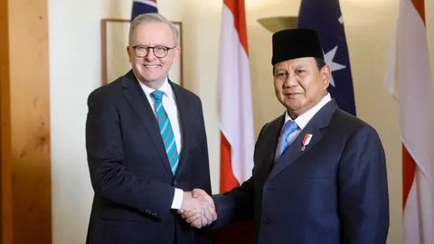 FOTO: Momen Prabowo Subianto Temui PM Australia Anthony Albanese untuk Memperkuat Hubungan Kemitraan