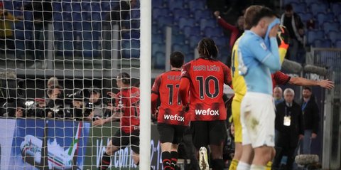 Pertandingan Langsung dan Data Statistik: Lazio melawan AC Milan - Serie A