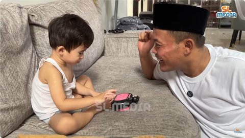 10 Potret Adzam Anak Nathalie Holscher Sakit, Sule Datang Menjenguk dengan Tubuh Kurus Jadi Sorotan