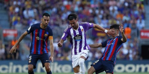 Pertandingan Langsung dan Data Statistik: Barcelona Kontra Real Valladolid