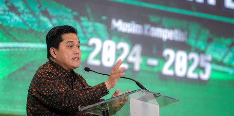 Erick Thohir akan cek kondisi rumput SUGBK 2-3 hari sebelum laga Timnas Indonesia vs Australia yang dijadwalkan pada 10 September 2024.