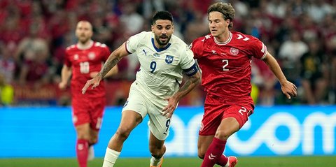 Perkiraan pertandingan antara Denmark dan Serbia pada 8 September 2024.