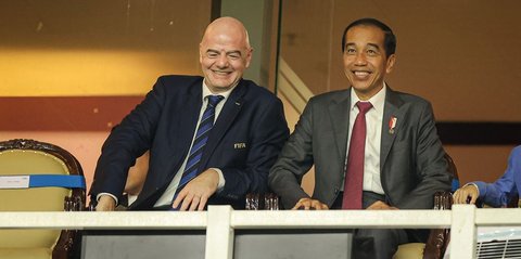 Setelah mengambil poin dari Arab Saudi, Presiden Jokowi menyatakan: Kini saatnya berkonsentrasi menghadapi Australia.