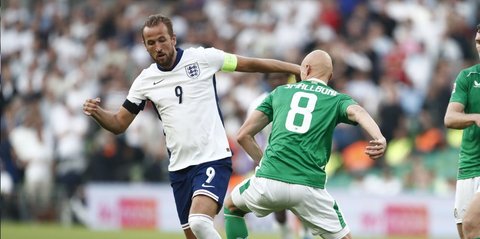 Hasil pertandingan UEFA Nations League antara Republik Irlandia dan Inggris berakhir dengan skor 0-2.