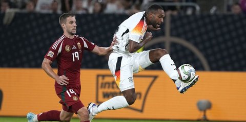 Pertandingan UEFA Nations League antara Jerman dan Hungaria berakhir dengan skor 5-0.