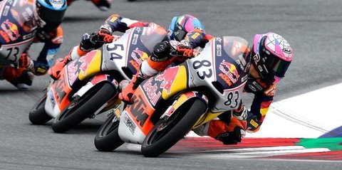 Hasil Race 2 Red Bull Rookies Cup San Marino 2024: Valentin Perrone menang, Alvaro Carpe juara, Veda Ega Pratama finis di posisi keempat