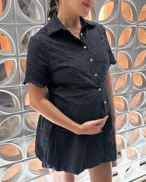 Potret Winona Willy Tampilkan Baby Bump, Perut Semakin Membesar dengan Gaya OOTD yang Tetap Stylish