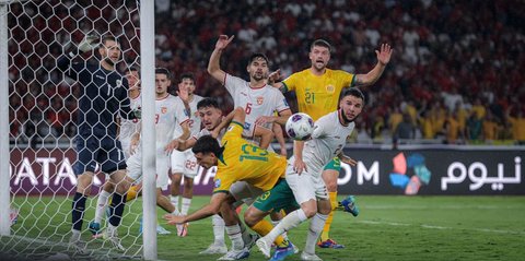 Pertandingan antara Timnas Indonesia dan Timnas Australia berakhir imbang dengan skor 0-0.