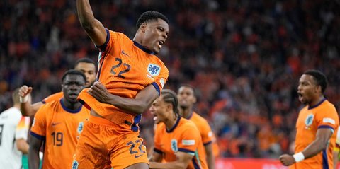 Pertandingan antara Belanda dan Jerman berakhir dengan hasil imbang 2-2.