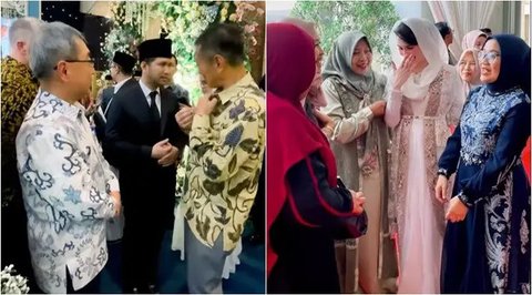 Cantik dan Ganteng, Potret Arumi Bachsin  dengan Sang Suami Emil Dardak di Acara Pernikahan Anak Khofifah Jadi Sorotan