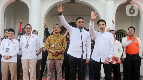 FOTO: Momen Cagub-Cawagub Jakarta Deklarasi Kampanye Damai, Janji Tak Gunakan Hoaks hingga Politik Uang