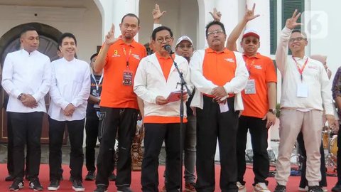 FOTO: Momen Cagub-Cawagub Jakarta Deklarasi Kampanye Damai, Janji Tak Gunakan Hoaks hingga Politik Uang