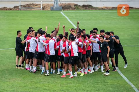 FOTO: Semangat Timnas Indonesia U-20 Matangkan Persiapan Jelang Kualifikasi Piala Asia U-20 2025