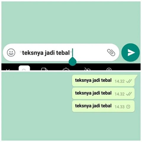 Cara Mudah Buat Teks Tebal, Miring, dan Dicoret di WA, Berikut Langkah-langkahnya