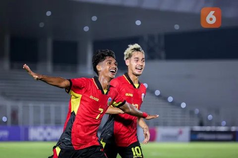 FOTO: Momen Timnas Indonesia U-20 Tundukkan Timor Leste 3-1 di Kualifikasi Piala Asia U-20 2025