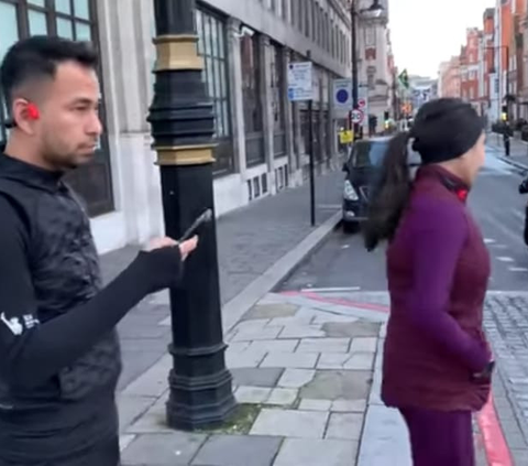 Momen Manis Nagita Slavina & Raffi Ahmad Lari Bareng di London, Rayyanza Bikin Salfok