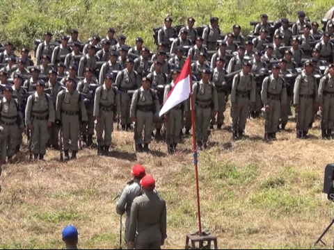 ⁠Di Gunung Keramat Tempat para Dewa ini Brimob Polri Mendapat Baret Biru, Zaman Kerajaan Tempat Mencari Kesaktian