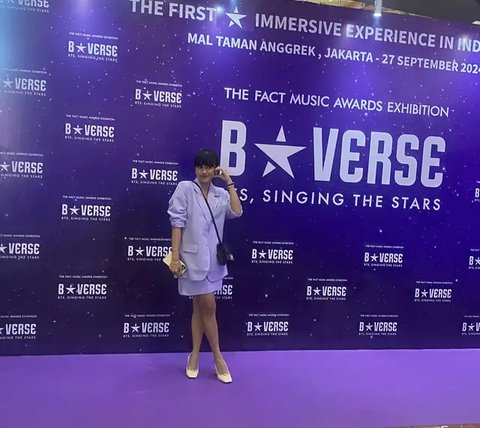 Gaya Artis Hadiri Pameran BTS BSTARVERSE, dari Luna Maya hingga Mikha Tambayong Tampil Memukau Pakai Baju Serba Ungu