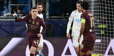 Hasil Pertandingan Liga Champions 2024/2025: Manchester City Menang Telak 4-0 dari Slovan Bratislava