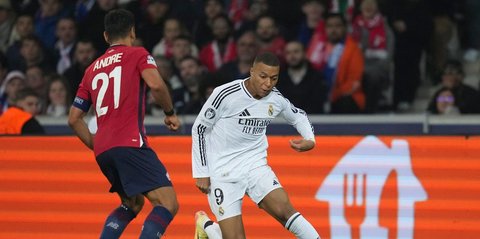 Hasil Pertandingan Lille vs Real Madrid di Liga Champions, Los Blancos Keok 1-0