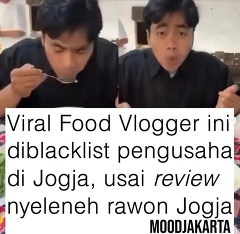 Food Vlogger Kena Blacklist Usai Dianggap Hina Warung Rawon, Ujungnya Minta Maaf