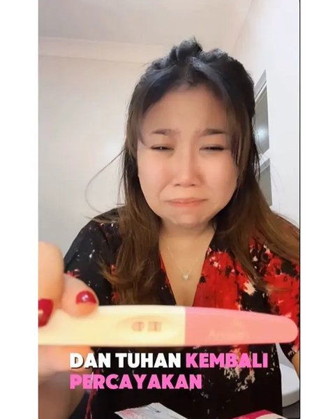 Sambil Menangis Bahagia, Kiki Saputri Umumkan Kehamilan Usai Alami Keguguran