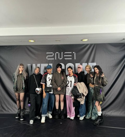 Potret Nagita Slavina dan Ayana Moon Nonton Konser 2NE1 di Korea Selatan, Diundang Langsung & Bisa Foto Bareng