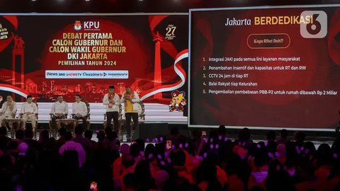 Di Debat Pilkada, Pramono-Rano Karno Janjikan Gen Z Jakarta Tak Kena PHK