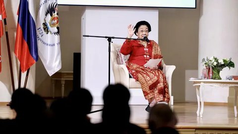 Ditanya Media Rusia Soal Presiden Putin, Begini Jawaban Megawati Soekarnoputri