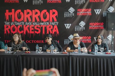 Andy /rif, Candil, Hingga Ophie Danzo Bakal Tampil di Horror Rockestra dengan Halloween Spektakuler