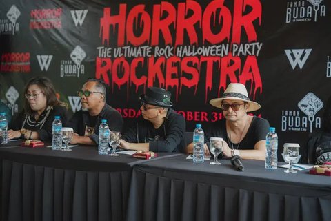 Andy /rif, Candil, Hingga Ophie Danzo Bakal Tampil di Horror Rockestra dengan Halloween Spektakuler