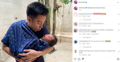 Postingan Lama Baim Wong Kembali Disorot, Caption Tentang Seseorang yang Belum Punya Anak dan Jangan Ganggu Istri Orang