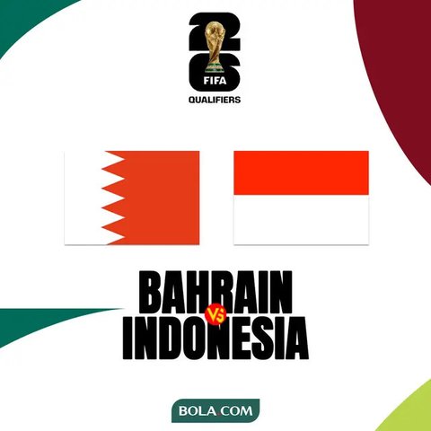 Besok Tanding, ini Jadwal Pertandingan Bahrain vs Timnas Indonesia di Kualifikasi Piala Dunia 2026