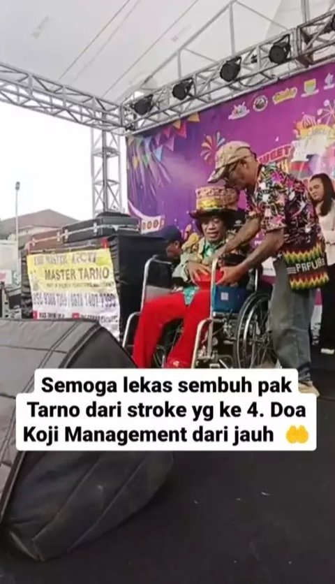 Profil Pak Tarno Pesulap 'Bim Salabim Jadi Apa Prok-Prok-Prok', Tampil dengan Kursi Roda Usai Idap Stroke Empat Kali