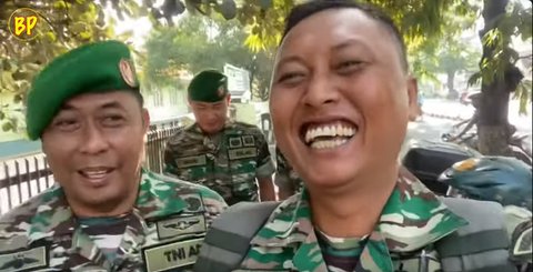 Jelang HUT TNI Ke-79, Prajurit TNI AD Ini Mengaku Baru Pertama kali ke Jakarta dan Lihat Monas