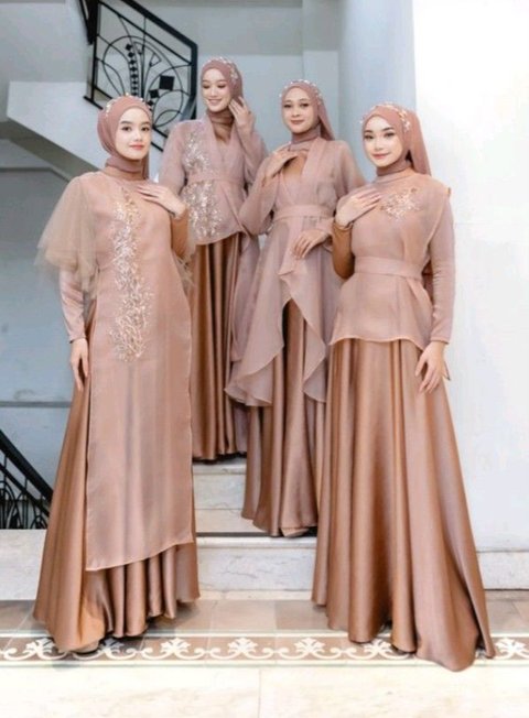 10 Inspirasi Model Baju Bridesmaid, Simple dan Elegan Namun Tetap Bikin Cantik