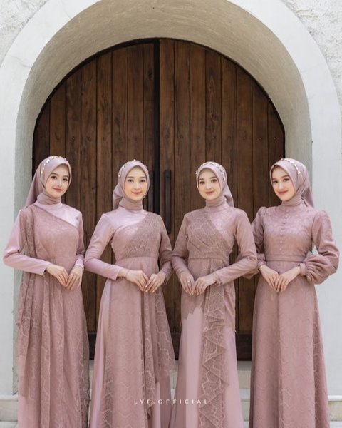 10 Inspirasi Model Baju Bridesmaid, Simple dan Elegan Namun Tetap Bikin Cantik