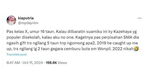 Cerita Cinta Netizen Bikin Baper, Jodoh Tak Ada yang Tahu